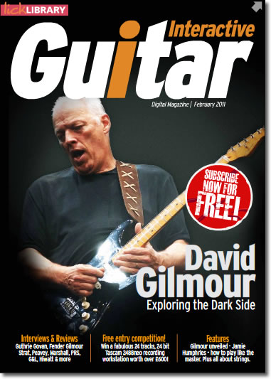 David Gilmour Guitar Interactive Magazine