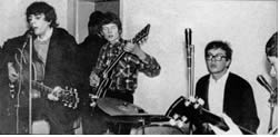 Syd Barrett with his band, Those Without, 1965-01-02