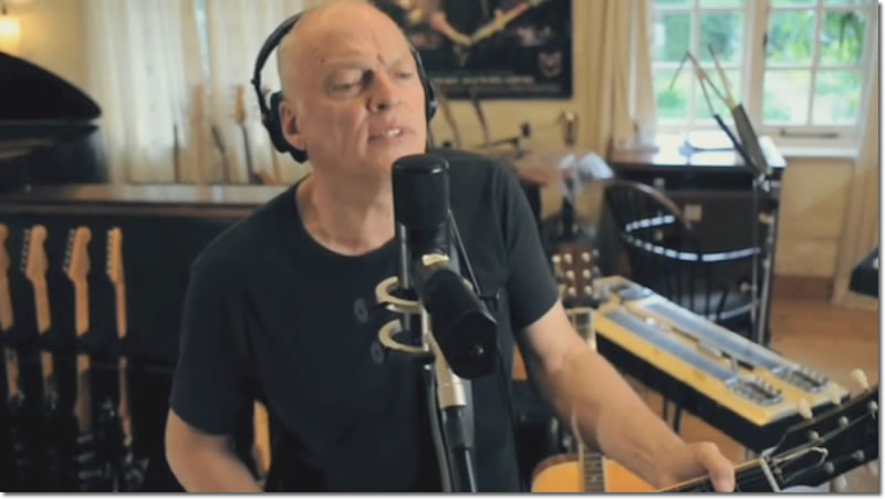 David Gilmour in Chigaco Video