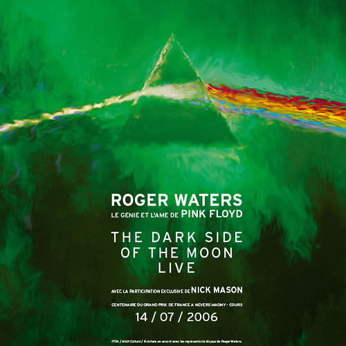 Roger Waters Dark Side of the Moon Tour Poster