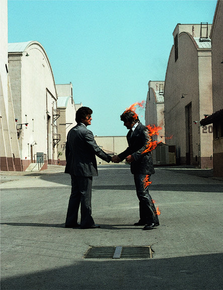 Pink Floyd | Wish You Were Here Cover | Big and Small Exhibition | Storm Thorgerson