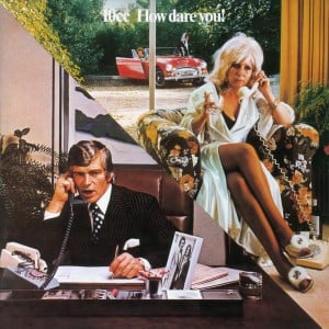 10cc How Dare You cover art from Hipgnosis