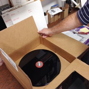 Pink Floyd The Endless River Vinyl Master in its shipping box, very exciting!