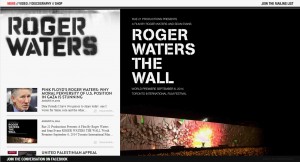 Roger Waters New Website 2014