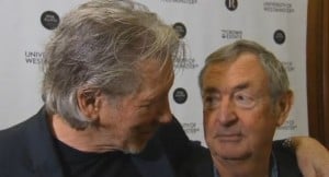 Roger Waters and Nick Mason Regent Street Polytechnic Plaque 2