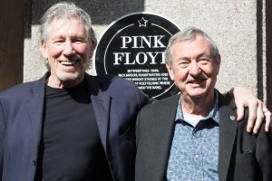 Roger Waters and Nick Mason Regent Street Polytechnic Plaque