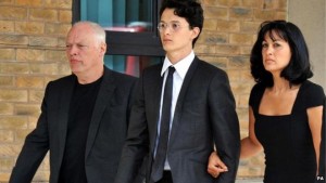 Charlie Gilmour and Family at Court 2011