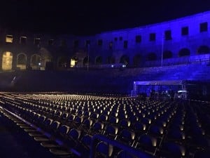 David Gilmour Pula Croatia 2015 Rehearsals (2)