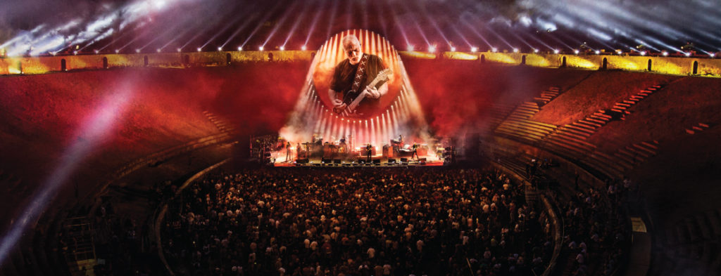 David Gilmour Pompeii 2016