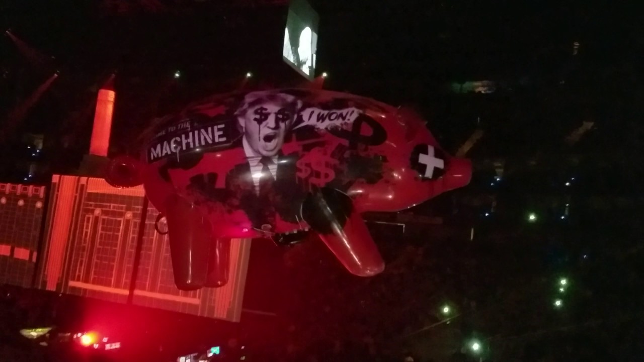 Roger Waters Tour 2017 - Donald Trump on the Pig