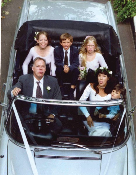 1994 David Gilmour and Polly Samson wedding