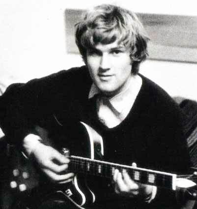 Bob Klose 1960s playing guitar
