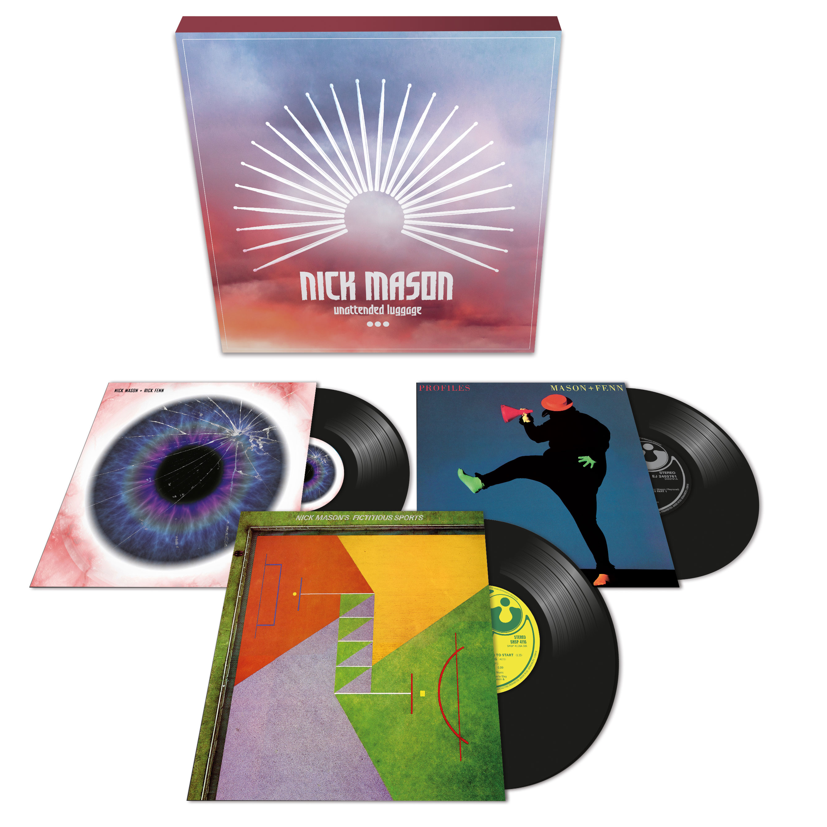 Nick Mason Unattended Luggage Box Set 2018