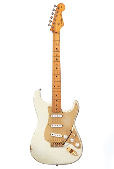 White Fender Stratocaster David Gilmour