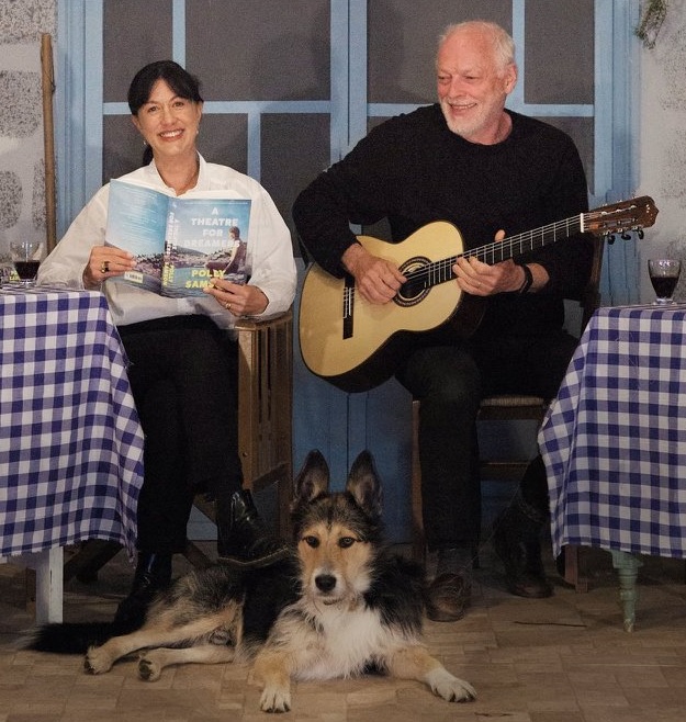 David Gilmour And Polly Samson Live Video Event 2nd April Pink Floyd News Neptune Pink Floyd