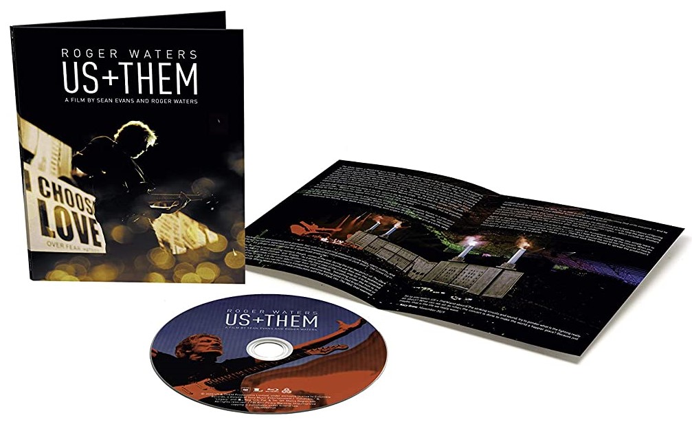 Roger Waters Us + Them Bluray 4K DVD