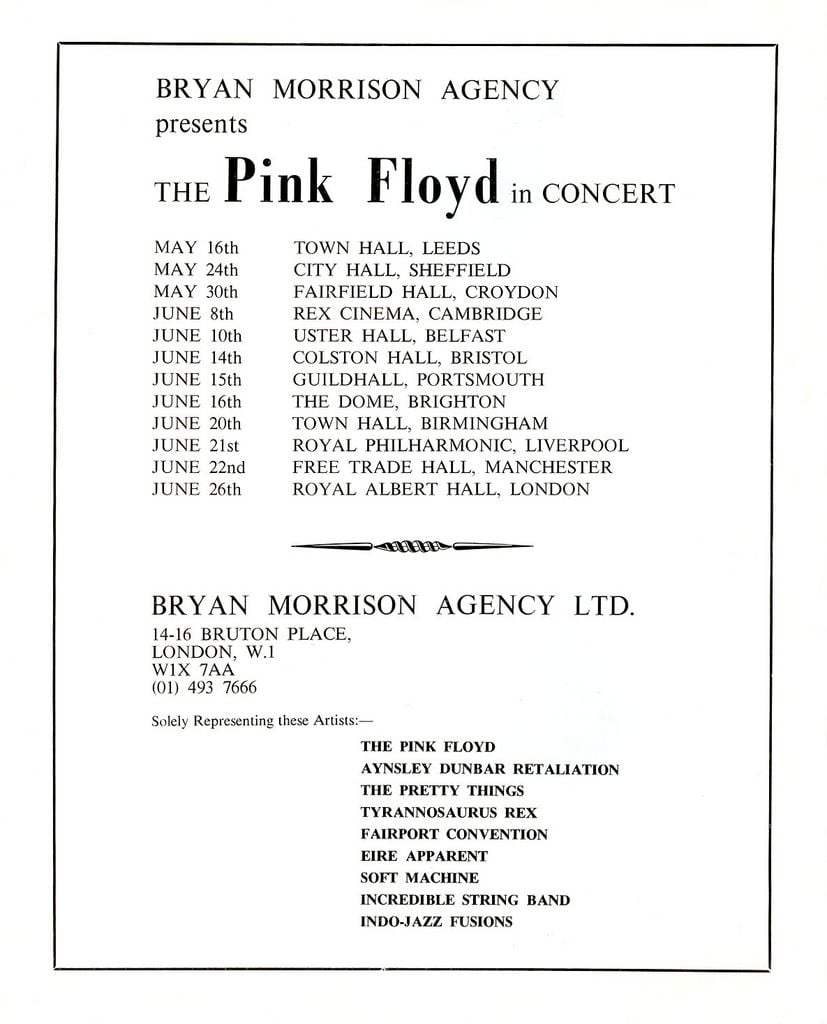 The Man and the Journey Tour Programme
