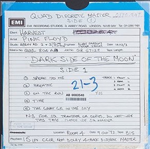 EMI Tape Box Folio Pink Floyd 6