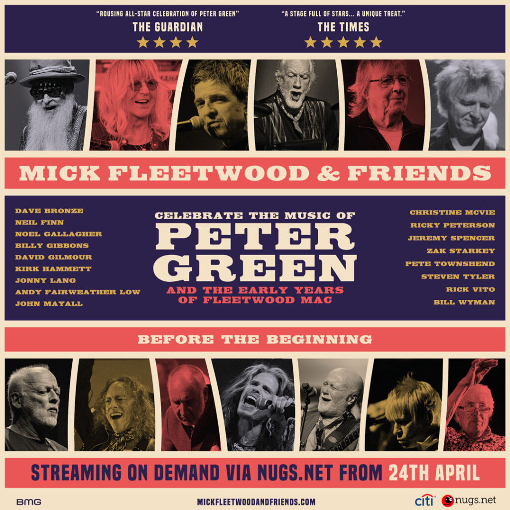 David Gilmour Mick Fleetwood Live Stream April 2021 v2