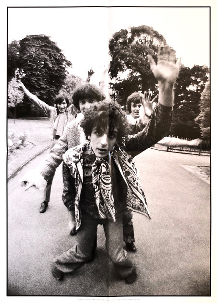 Poster from 2018 Record Store Day Piper at the Gates of Dawn Pink Floyd LP Liner Rear