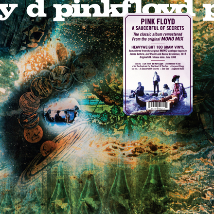 Pink Floyd Saucerful of Secrets Vinyl 2022 Cover