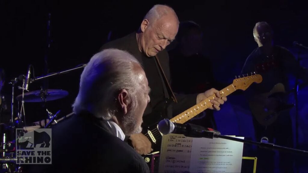 David Gilmour Douglas Adams 2012 White Shade of Pale