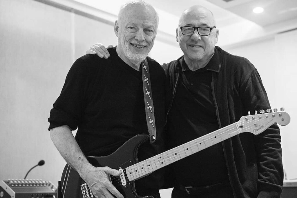 David Gilmour and Mark Knopfler