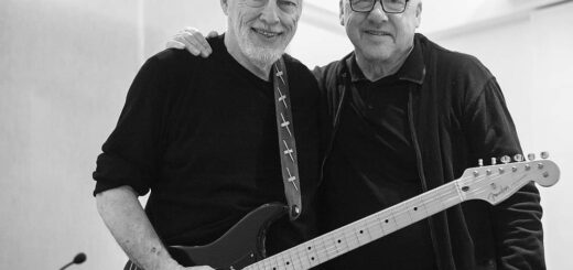 David Gilmour and Mark Knopfler