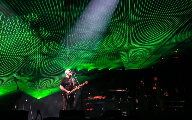 David Gilmour at Royal Albert Hall in 2016