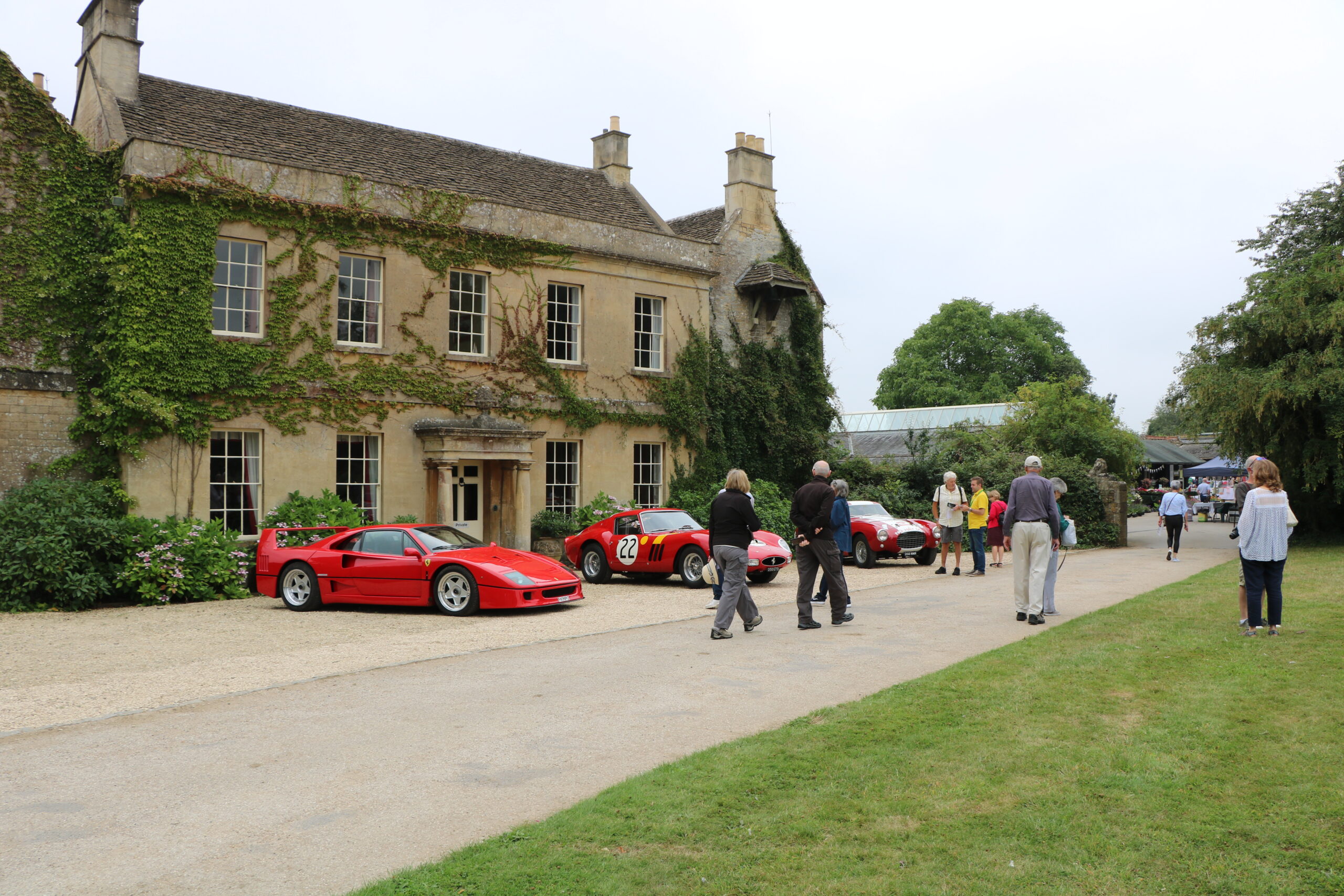 Nick Mason Open Garden House Cars and People