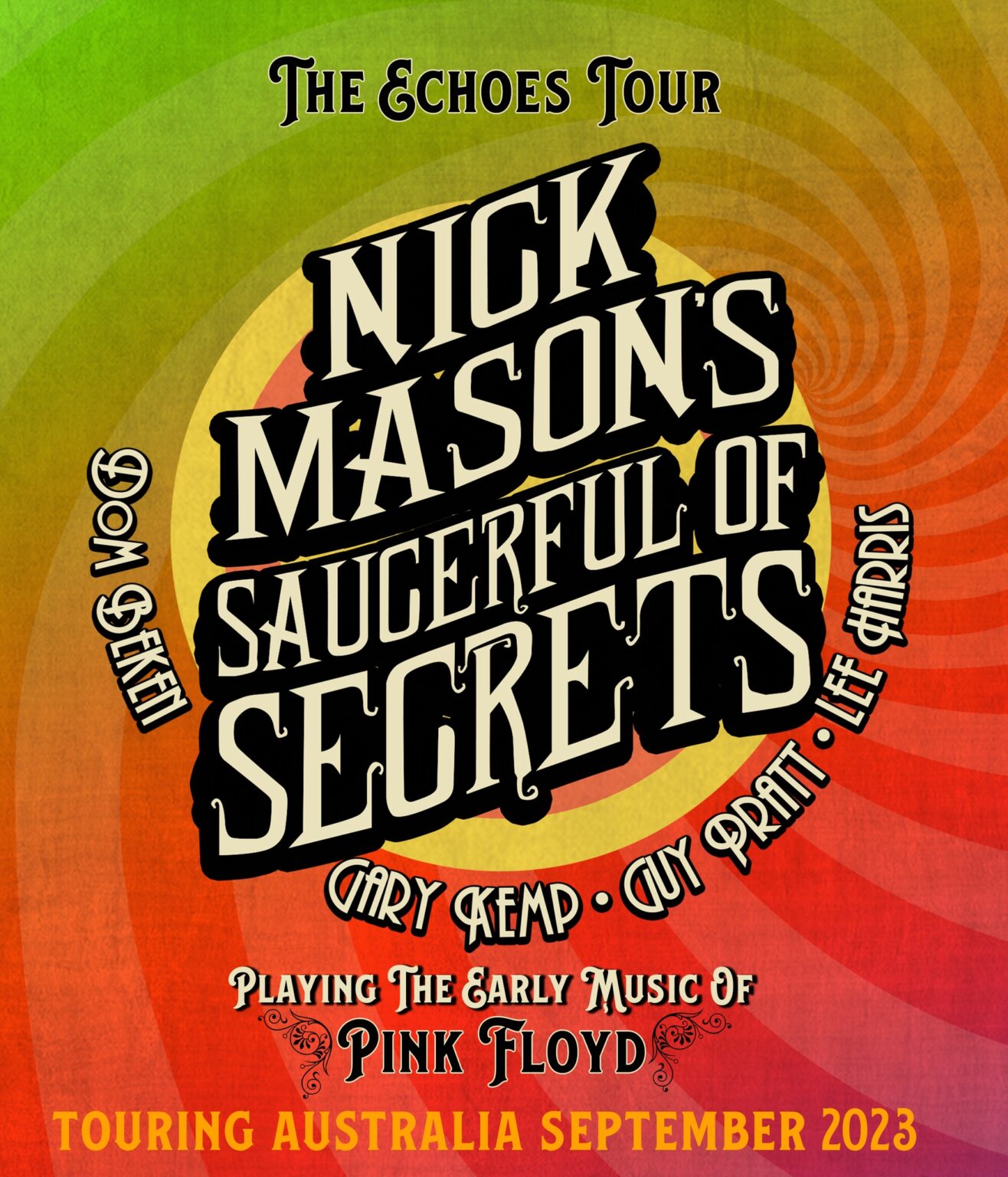 saucerful of secrets tour 2023