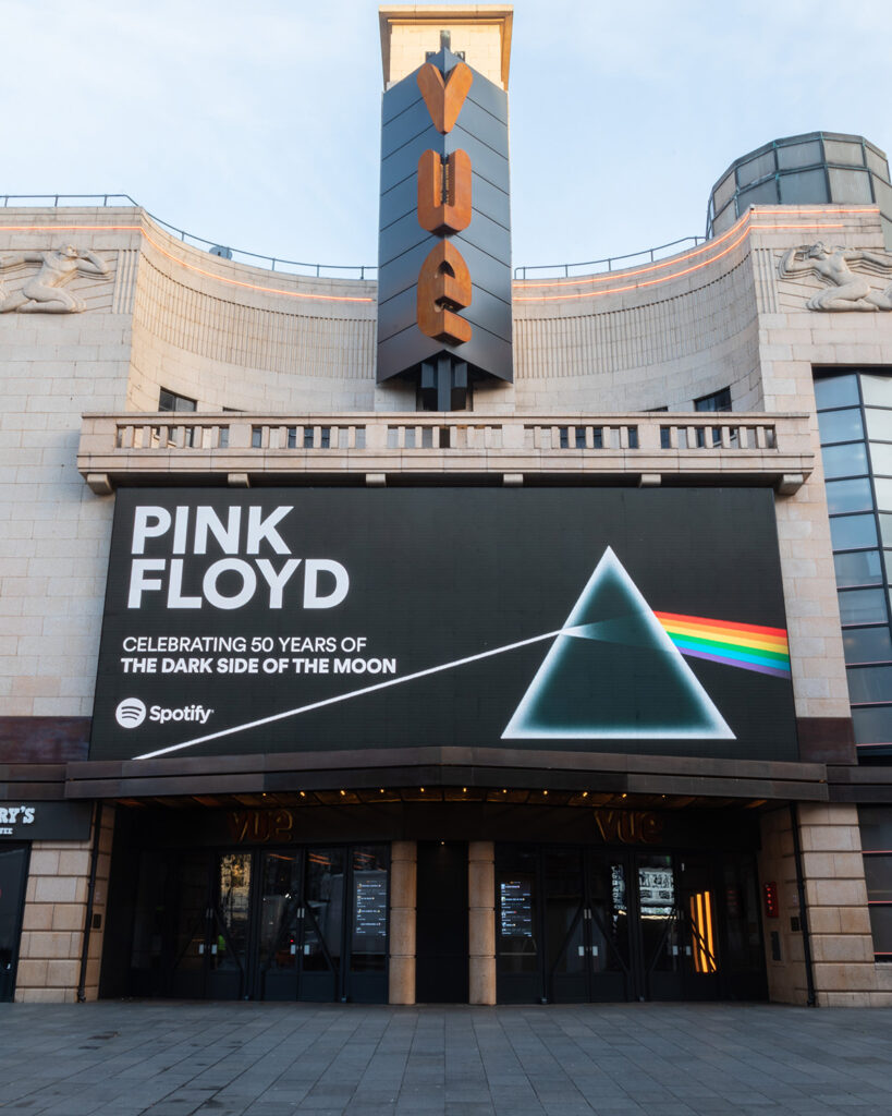 Pink Floyd DSotM in Leicester Square London