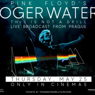 Roger Waters Prague Broadcast to Cinemas Banner