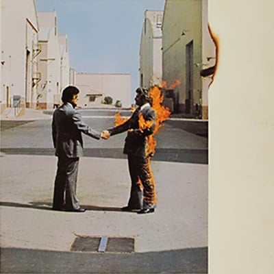 1975 Wish You Were Here Album Cover