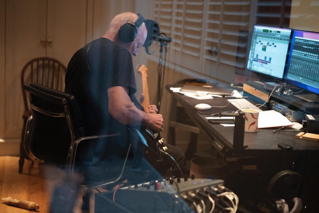 David Gilmour New Album Recording 2024 [Pic Polly Samson ]