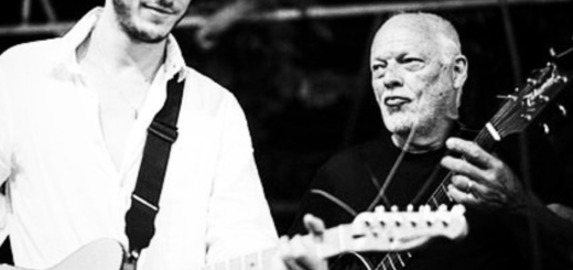 Matt Gilmour with father David Gilmour