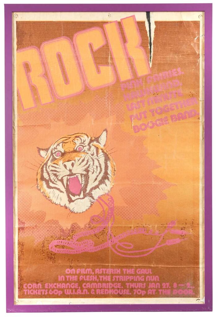Syd Barrett Auction - Cheffins - Lot 158 Rock Poster