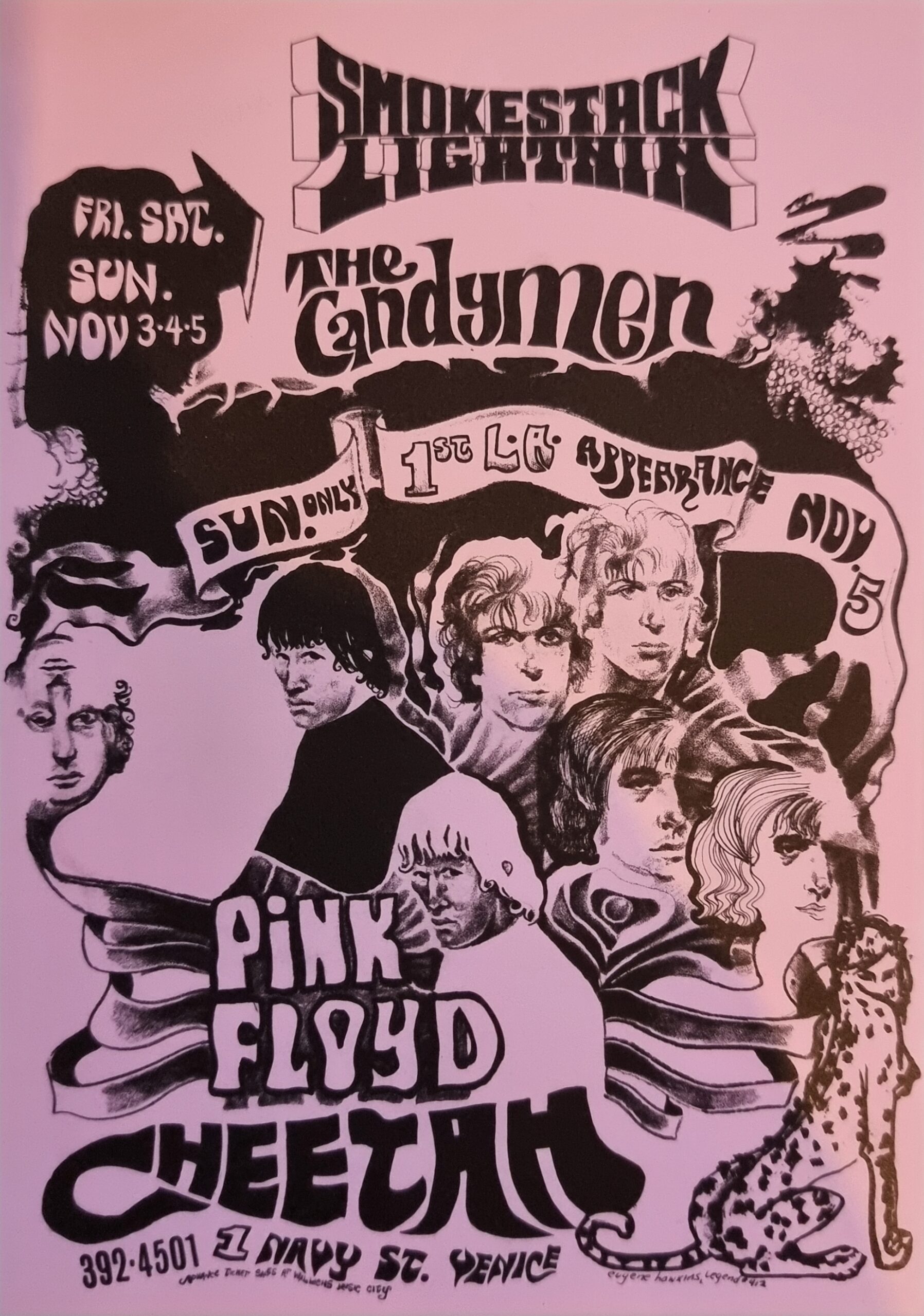 1967 5 November USA Tour Cheetah Club