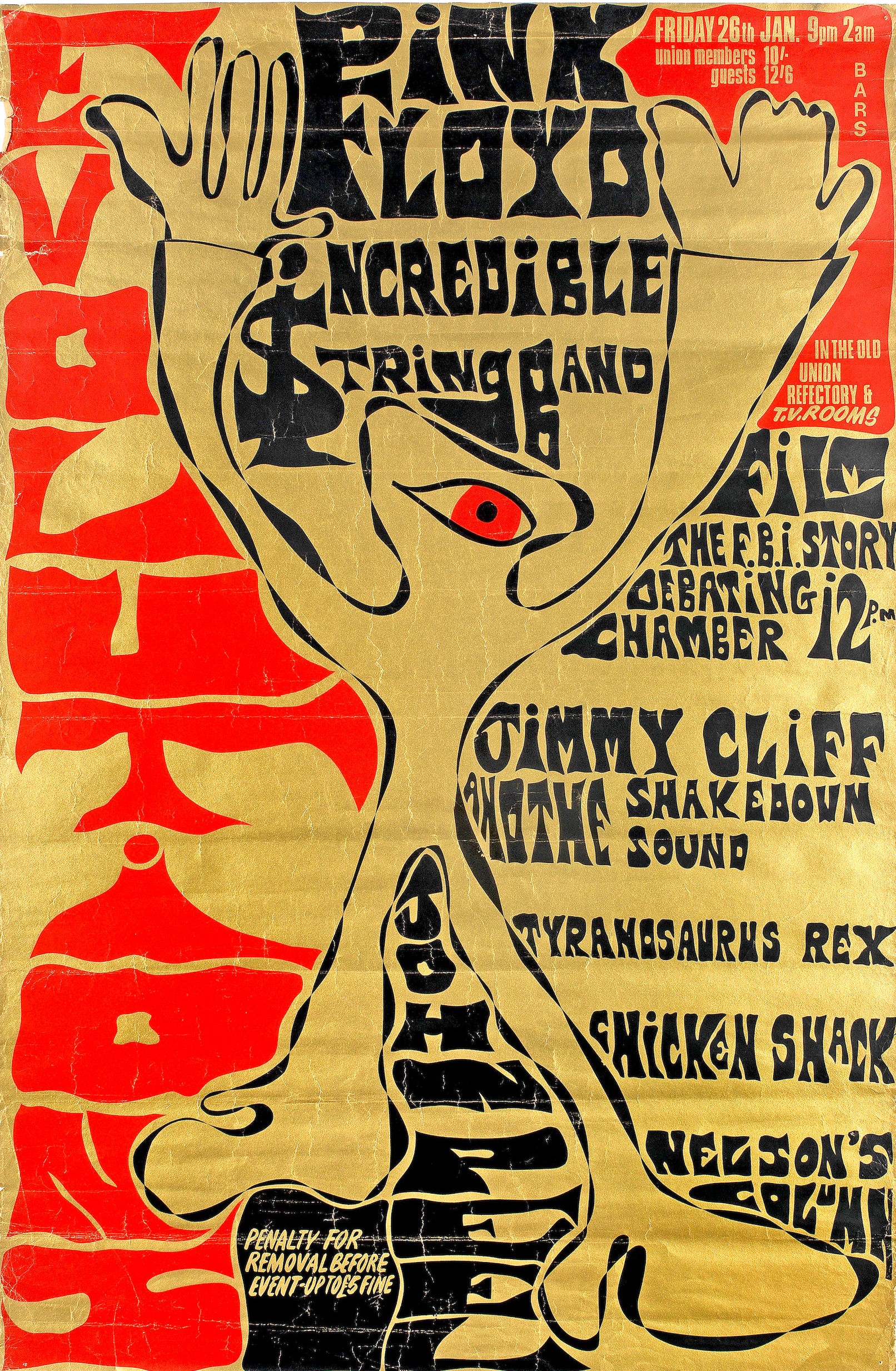 1968 Pink Floyd Southampton University