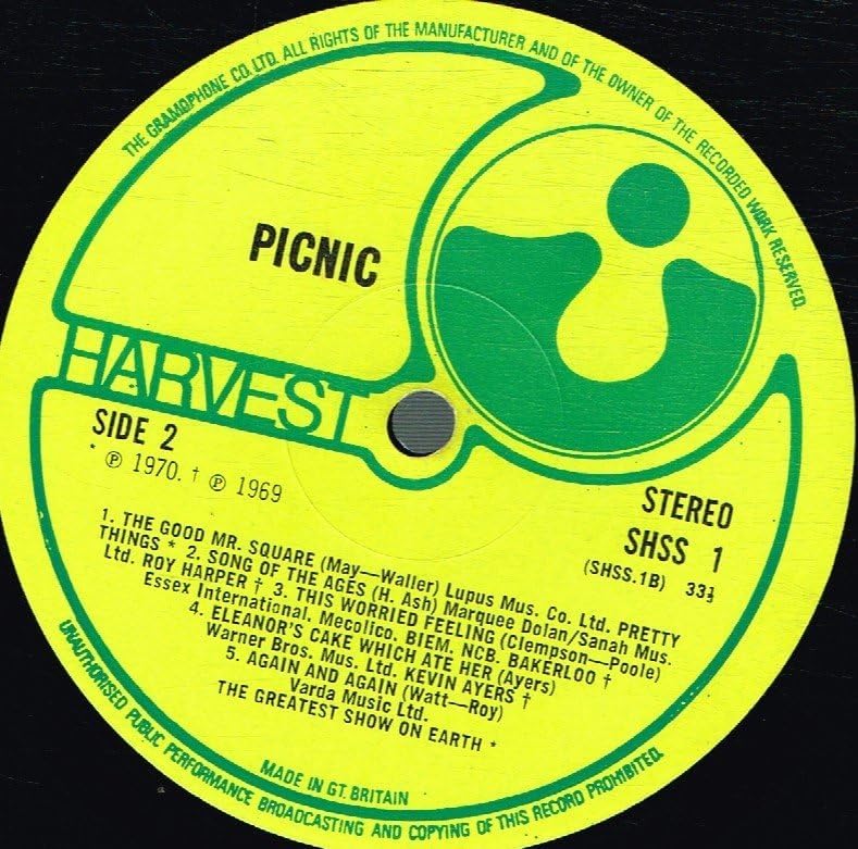 Picnic – A Breath of Fresh Air (1970) Side 2