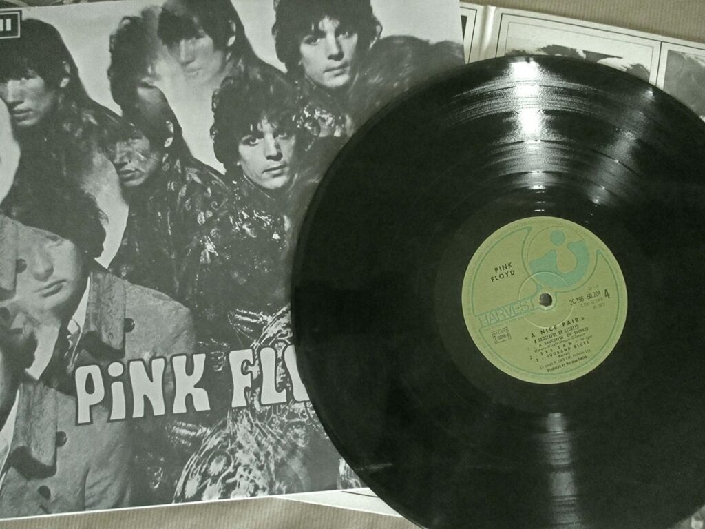 Pink Floyd A Nice Pair Compilation 1973 LP Piper