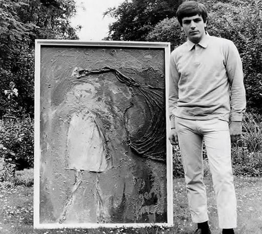 Syd Barrett Painting in Spring 1964