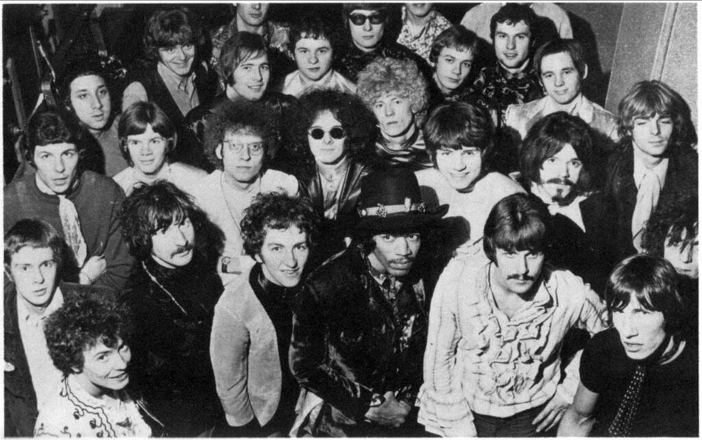 1967 5th December Jimi Hendrix World Tour Scotland