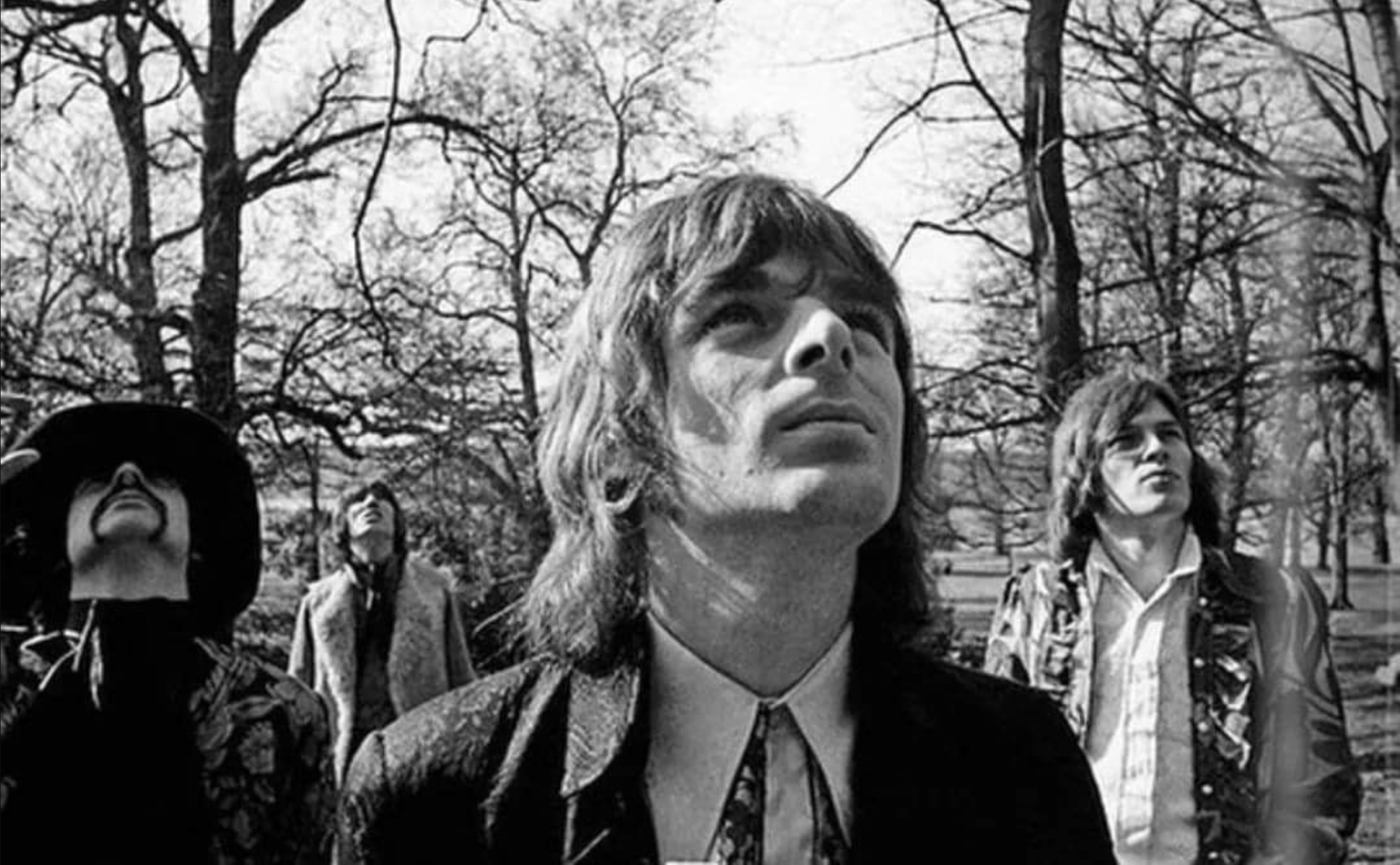 1968 Pink Floyd Hampstead Heath Heath London Photoshoot