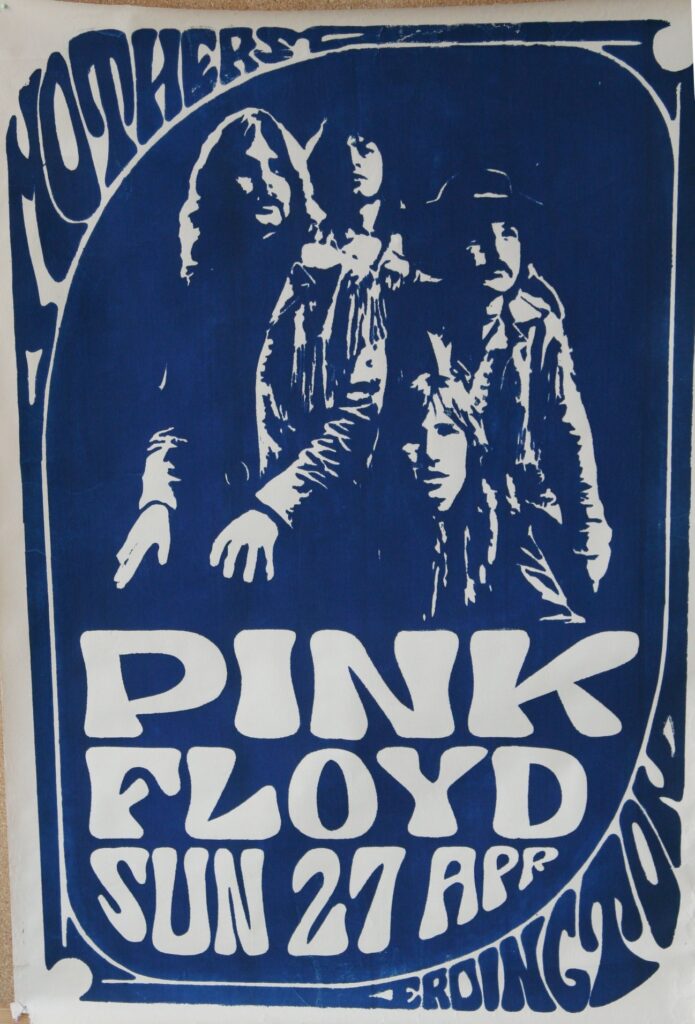 1969 April 27th Pink Floyd Mothers Club Birmingham