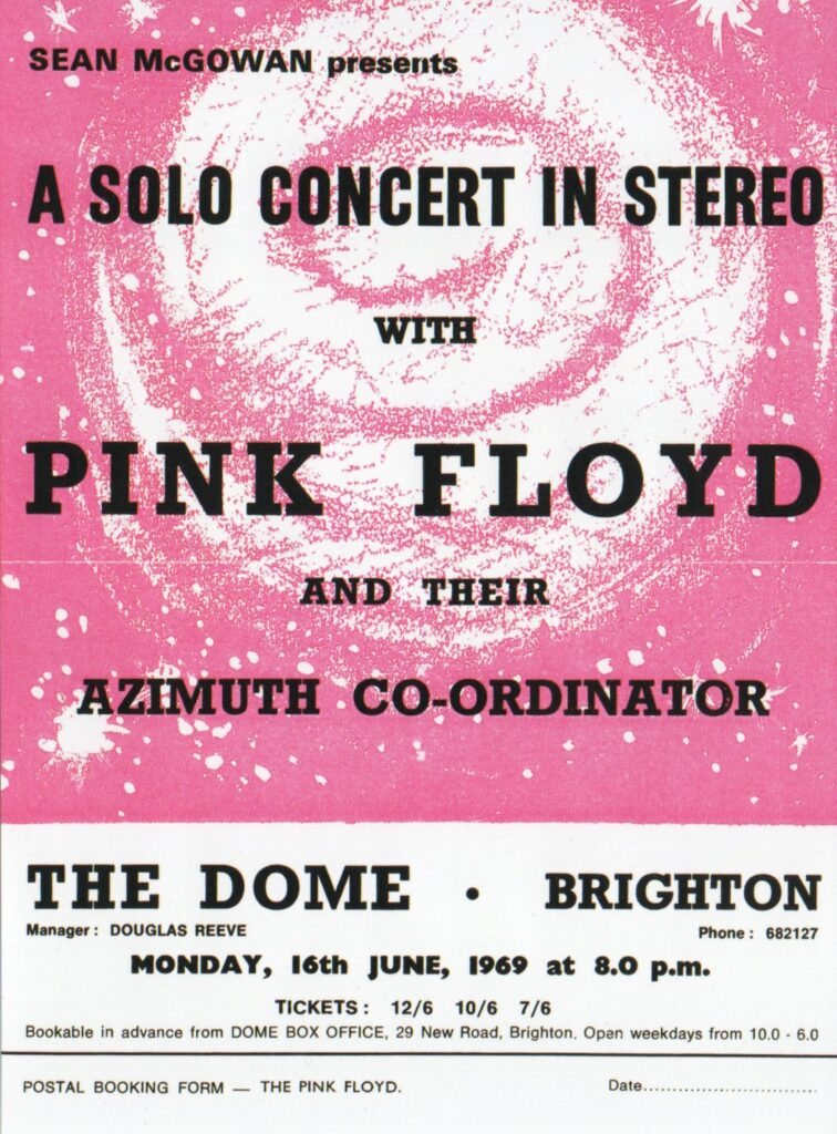 1969 June 16th The Dome Brighton Azimuth Co-Ordinator