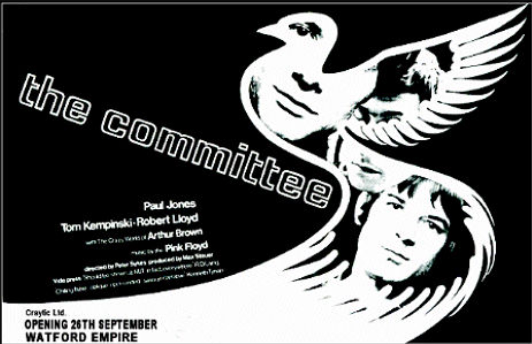 26 September 1968 The Committee Film Premiere at Watford Empire