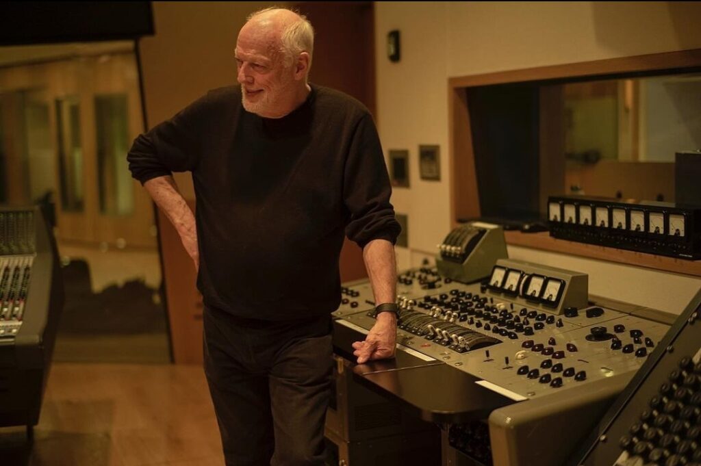 David Gilmour New Album 2024 at British Grove Studios