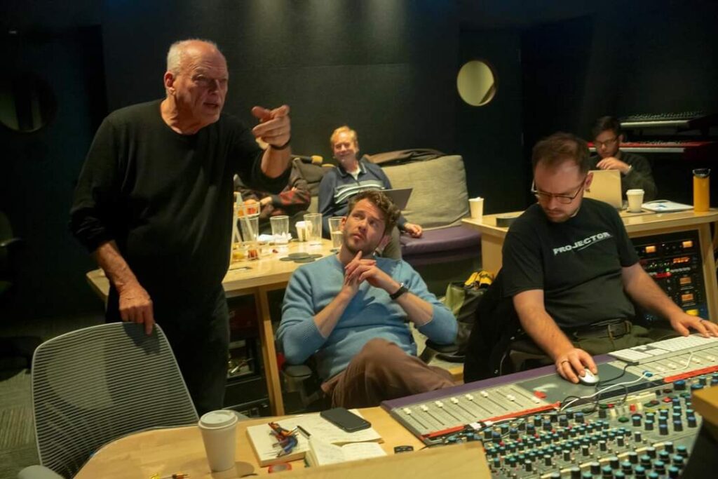David Gilmour New Album 2024 in the Studio