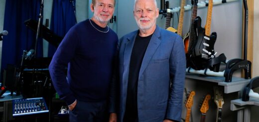 Phil Manzanera and David Gilmour